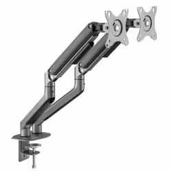 Gembird MA-DA2-05 support d'écran plat pour bureau 32" Gris