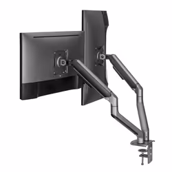Gembird MA-DA2-05 support d'écran plat pour bureau 32" Gris - Vue supplémentaire 6