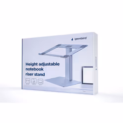 Gembird NBS-D1-02 Support de livres Supports de Laptop Argent 15.6" - Vue supplémentaire 13