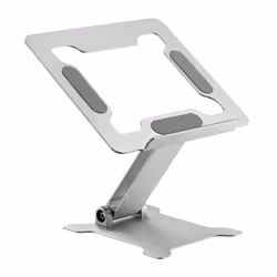 Gembird NBS-D1-03, Supports de Laptop, Argent, Aluminium, Silicone, 39,6 cm (15.6"), 5 kg, CE