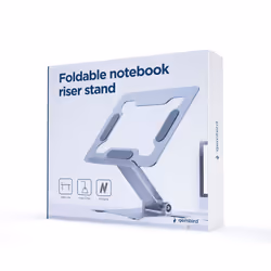 Gembird NBS-D1-03 Support de livres Supports de Laptop Argent 15.6" - Vue supplémentaire 20
