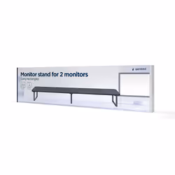 Gembird MS-TABLE2-01 support d'écran plat pour bureau Noir - Vue supplémentaire 14