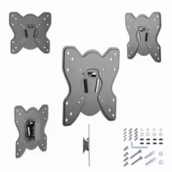 Gembird WM-42T-03 support pour téléviseur 106,7 cm (42") Noir - Vue supplémentaire 7