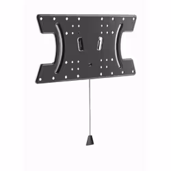 Gembird WM-65F-03, 81,3 cm (32"), 165,1 cm (65"), 100 x 100 mm, 400 x 200 mm, Aluminium, Acier, Noir