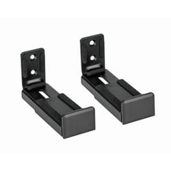 Gembird WM-SB-01 support de haut-parleurs Mur Acrylonitrile-Butadiène-Styrène (ABS), Acier Noir