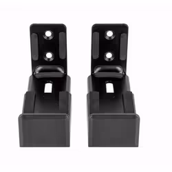 Gembird WM-SB-01 support de haut-parleurs Mur Acrylonitrile-Butadiène-Styrène (ABS), Acier Noir