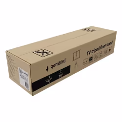 Gembird TVS-75ST-01 support pour téléviseur 190,5 cm (75") Noir, Bois - Vue supplémentaire 5