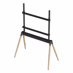 Gembird TVS-86F-01-BK support pour téléviseur 2,18 m (86") Noir, Bois