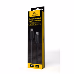 Gembird CCDB-MUSB2B-CMCM-6 câble USB USB 2.0 1,8 m USB C Noir