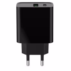 Gembird TA-UC-PDQC20-01-BK chargeur d'appareils mobiles Universel Noir Secteur Charge rapide Intérieure - Vue supplémentaire 7