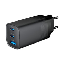 Gembird TA-UC-PDQC65-01-BK chargeur d'appareils mobiles Universel Noir Secteur Charge rapide Intérieure