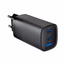 Gembird TA-UC-PDQC65-01-BK chargeur d'appareils mobiles Universel Noir Secteur Charge rapide Intérieure