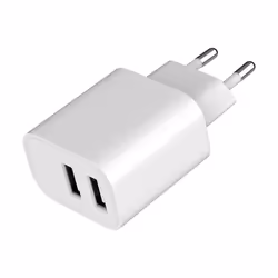 Gembird TA-UC-2A12-01 chargeur d'appareils mobiles Smartphone, Smartwatch, Tablette Blanc Secteur Intérieure