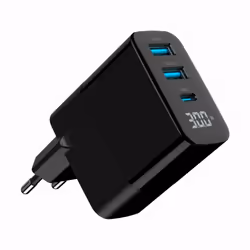 Gembird TA-UC-PDQC30LCD-BK-02 chargeur d'appareils mobiles Universel Noir Secteur Charge rapide Intérieure - Vue supplémentaire 4