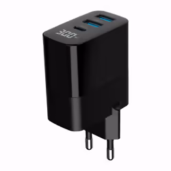 Gembird TA-UC-PDQC30LCD-BK-02 chargeur d'appareils mobiles Universel Noir Secteur Charge rapide Intérieure - Vue supplémentaire 6