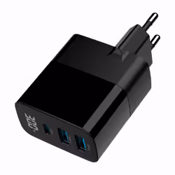 Gembird TA-UC-PDQC30LCD-BK-02 chargeur d'appareils mobiles Universel Noir Secteur Charge rapide Intérieure - Vue supplémentaire 7