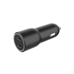 Gembird TA-UC-C2PD40-CAR-01 chargeur d'appareils mobiles Universel Noir Allume-cigare Charge rapide Auto