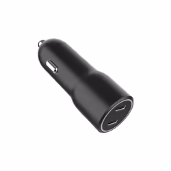 Gembird TA-UC-C2PD40-CAR-01 chargeur d'appareils mobiles Universel Noir Allume-cigare Charge rapide Auto