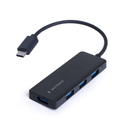 Gembird UHB-CM-U3P4-02 station d'accueil Avec fil USB 3.2 Gen 1 (3.1 Gen 1) Type-C Noir