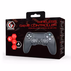 Gembird JPD-PS4BT-02 accessoire de jeux vidéo Noir Bluetooth/RF/USB Manette de jeu Analogique/Numérique PlayStation 4 - Vue supplémentaire 7