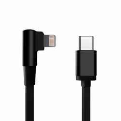 Gembird CC-USB2-CMLML-0.2M, 0,2 m, Lightning, USB C, Mâle, Mâle, Noir