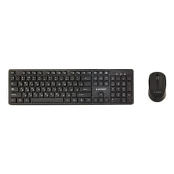 Gembird KBS-WCH-04-RU clavier Souris incluse Maison RF sans fil Noir