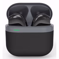 Gembird TWS-02-BK, Sans fil, Appels/Musique, 20 - 20000 Hz, 27 g, Casque, Noir, Gris