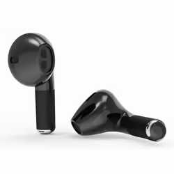 Gembird TWS-02-BK écouteur/casque Sans fil Ecouteurs Appels/Musique Bluetooth Noir, Gris