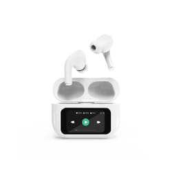 Gembird GMB Audio TWS-LCD-ANC-01-W écouteur/casque Sans fil Ecouteurs Appels/Musique USB Type-C Bluetooth Blanc