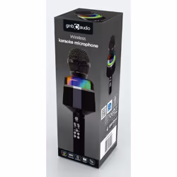 Gembird GMB Audio MICBT-01-BK microphone Noir Microphone de karaoké - Vue supplémentaire 7