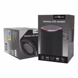Gembird GMB Audio SPK-BT-LED-08S haut-parleur portable et de fête Enceinte portable mono Noir 5 W - Vue supplémentaire 7