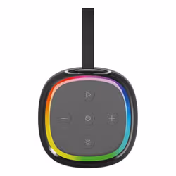 Gembird GMB Audio SPK-BT-LED-08L haut-parleur portable et de fête Enceinte portable stéréo Noir 10 W - Vue supplémentaire 4