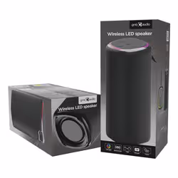 Gembird GMB Audio SPK-BT-LED-08L haut-parleur portable et de fête Enceinte portable stéréo Noir 10 W - Vue supplémentaire 8