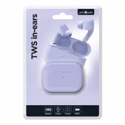 Gembird GMB Audio TWS-03-V Écouteur TWS USB Type-C Bluetooth Violet - Vue supplémentaire 7