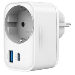 Gembird TA-ACPDQC20-01-W chargeur d'appareils mobiles Universel Blanc Secteur Charge rapide Intérieure