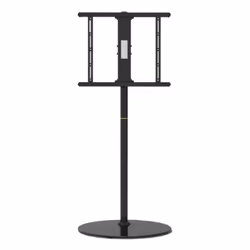 Gembird TVS-65S-02, 200 x 200 mm, 400 x 400 mm, -5 - 3°, -20 - 20°, Plastique, Acier, Verre trempé, Noir