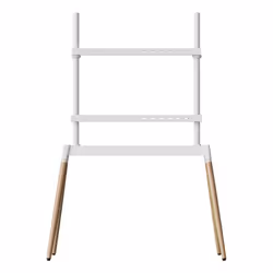 Gembird TVS-86F-01-W support pour téléviseur 2,18 m (86") Blanc, Bois - Vue supplémentaire 2