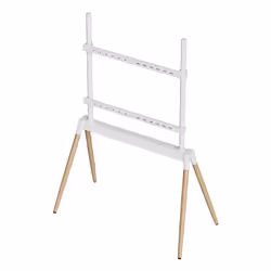 Gembird TVS-86F-01-W support pour téléviseur 2,18 m (86") Blanc, Bois - Vue supplémentaire 3