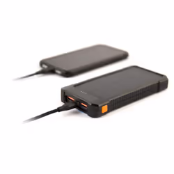 Gembird 10000 mAh solar power bank Lithium Polymère (LiPo) Noir - Vue supplémentaire 2