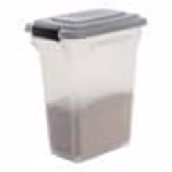 IRIS OHYAMA -  Conteneur / Boite à croquette - Pelle- Roulettes incluses - Pour chien & chat - Air Tight Food Container  - Gr ...