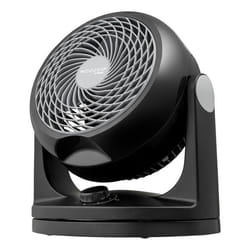 Iris Ohyama Ventilateur de table silencieux puissant & portable 23m² - PCF-HD18 - Noir