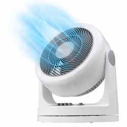 Ventilateur Silencieux De Bureau Avec Oscillation - Woozoo - Hm23, Plastique, Blanc, 33 W, 33 M², 35,4 X 23,2 X 40 Cm