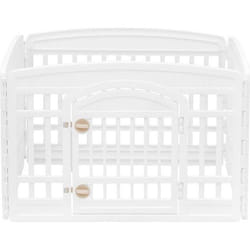 Pet Circle Ci-604E Enclos Pour Chien Avec Loquet Et Clips Pour Un Montage Et Un Démontage Faciles Résistant Aux Intempéries