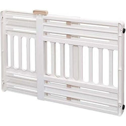 Iris Ohyama   Barrière de sécurité sans perçage Verrouillable 2 Coussinets pour chien - Pet  Barrier - PBR-600