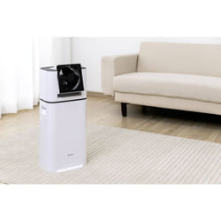 Iris Ohyama - Ventilateur de table ohyama Luftentfeuchter mit Ventilator 590W blanc