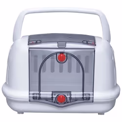 IRIS OHYAMA -  Sac de transport - 2 ouvertures - Pour chat- chien- rongeur - Pet House & Carry  - P-HC480- Blanc