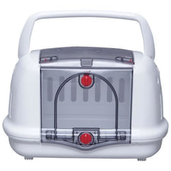 IRIS OHYAMA -  Sac de transport - 2 ouvertures - Pour chat- chien- rongeur - Pet House & Carry  - P-HC480- Blanc