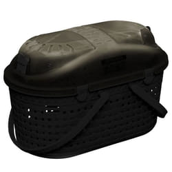 IRIS OHYAMA -  Panier transport / Caisse - Ventilation optimale - Pour chat- chien- rongeur - Mesh Pet Carry  - MPC-450- Noir