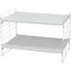 Iris Ohyama Tour de rangement Organisateur plastique 3 tiroirs de 15 L- DC-303 - Blanc - L40 x P29 x H61.5 cm