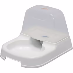 Iris Ohyama Distributeur deau pour 2 L Système anti-goutte pour chien & chat - Pet Water Feeder - J-200 Blanc